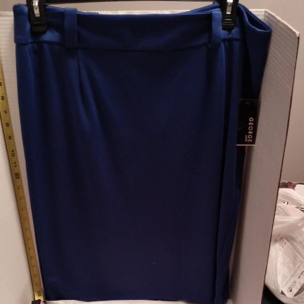 George Blue Pencil Skirt